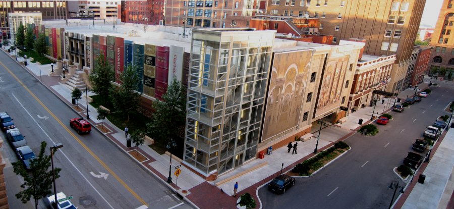 Вид на публичную библиотеку Канзас-Сити